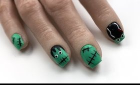 MR. & MRS. FRANKENSTEIN HARD GEL NAIL TUTORIAL