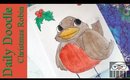 Daily Doodle: Christmas Robin