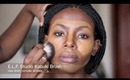 Contouring, Highlighting and Foundation- Chocolate/Brown Skin
