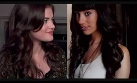 Aria's curly hair (Pretty Little Liars) | Peinado inspirado en Aria (Pequeñas Mentirosas)