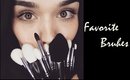 My Favorite Makeup Brushes updated
