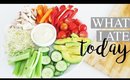 WHAT I ATE TODAY - Easy Healthy Recipe Ideas