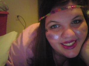 Just playing around in some makeup. I'd like to think of this as Ke$ha meets Pocahontas, haha.