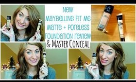 Maybelline Fit Me Matte + Poreless Foundation Review