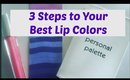 3 Steps - How to Choose Your Best Lip Colors for Your Skin Tone Using Color Analysis | Mac Lipstick