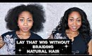 HOW TO:  WEAR A WIG WITHOUT BRAIDING NATURAL HAIR  | Friday Night Hair GLS 29 (Major Key!)