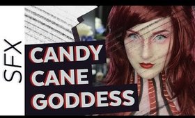 Candy Cane Goddess | Winter Makeup Tutorial