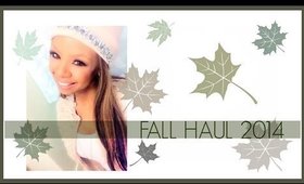 Fall Haul 2014 - ZARA, H&M, Sephora, & Forever 21
