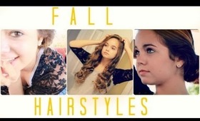 My Go- to Hairstyles for Fall!!