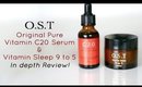 OST Original Pure Vitamin C20 Serum & Vitamin Sleep 9 to 5 crema Review