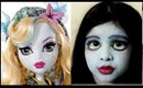Lagoona blue monster high makeup tutorial for halloween