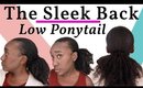Low Ponytail With Clip In Extensions on Natural Hair 4c | Hairstyles I Don't Like On Me