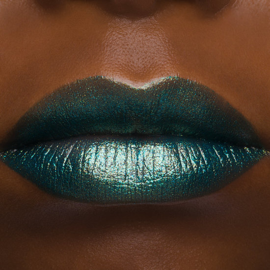 turquoise lipstick