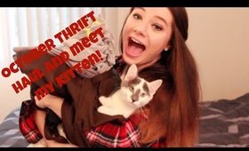 October Thrift Haul- .99 Finds!