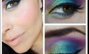 Trucco Rainbow - ELECTRIC Palette Makeup Tutorial