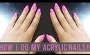 How I Do My Acrylic Nails at Home {Beginner Friendly} | BeautybyTommie