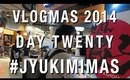 #JYUKIMIMAS DAY TWENTY | VLOGMAS 2014 | JYUKIMI.COM