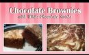 Chocolate Brownies with White Chocolate Swirls Recipe