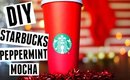 DIY Starbucks Peppermint Mocha♡