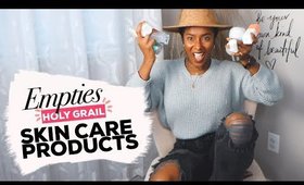 EMPTIES of Skin Care Products
