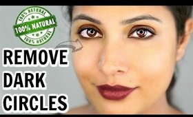 How To Remove Under Eye Dark Circles | 100% Natural Remedy | ShrutiArjunAnand