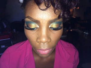 Makeup from a shoot I worked. What do you think? 