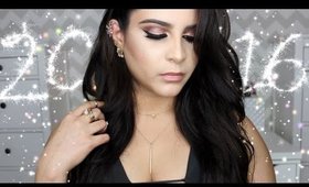 Rose Gold Glam | NYE Makeup Look (Full Face Tutorial)