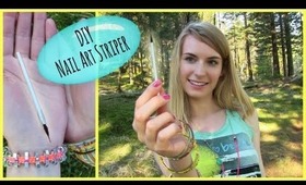 DIY Nail Art Striper Brush! 