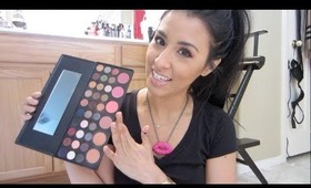 Simple Makeup using the BH Cosmetics Jenni Rivera Palette