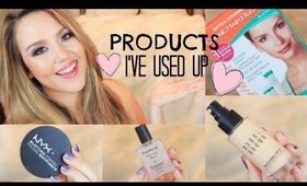 Products I've Used Up : Empties #3