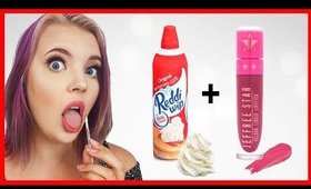 WORLD'S BEST LIP STAIN! DIY! | Whipped Cream + Liquid Lipstick