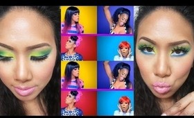 Kelly Rowland "Kisses Down Low" Inspired Super Bright Makeup Tutorial