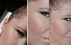 A summer look giving importance to the bronze glow in the skin! http://catanyasthings.blogspot.com.es/2012/07/bronzed-makeup.html
EYES
Too Faced "Shadow Insurance", eyeshadow primer
M·A·C "Orb", eyeshadow. I used it all over the lids
ASTOR. I used this pencil in the outer crease and as eyeshadow base
M·A·C "Naked", pigment. On the lids
M·A·C "Tan", pigment. In the lower lash line
Urban Decay "Baked". In the waterline
Clinique "High Definition Lashes", Black, mascara
FACE
M·A·C "Face And Body", shade C3 and Chanel "Teint Fluide Universel", shade 50 "Naturel"
M·A·C "Sweet as Cocoa", as contouring
LIPS
NARS "Viva las Vegas" lipstick
M·A·C "C-Thru" lipgloss
BRUSHES
Sigma F80 Flat Kabuki, to apply foundation
Sigma F25 Tapered Face, for contouring
Sigma, E60 Large Shader, to apply eyeshadow base all over the lid
Sigma, E55 Eye Shading, to apply eyeshadow
Sigma E40 Tapered Blending, to blend and diffuse the colours
