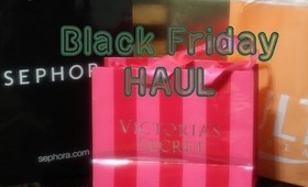 Haul : Black Friday 2012