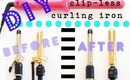 DIY Beauty: How to Make A Clipless Curling Iron