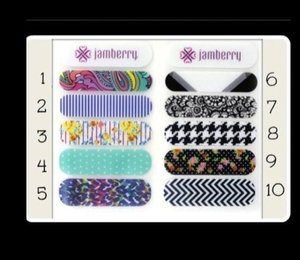 Request a FREE sample of Jamberry Nail Wraps by emailing the number (1-2 only) of the nail wrap(s) you would like

Email: trendynails85@yahoo.com