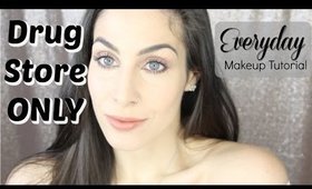 Drugstore ONLY Everyday Makeup Tutorial | ONE BRAND