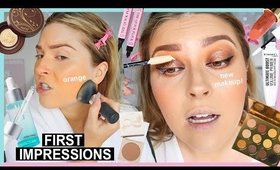 full face of FIRST IMPRESSIONS.... 😩 a bad day