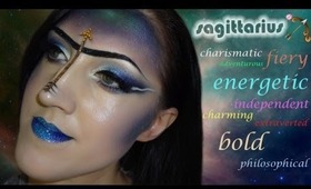 Sagittarius makeup look inspired