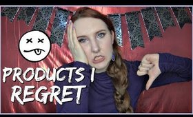 Products I Regret Buying 2019 | Disappointing Products