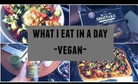 WHAT I EAT IN A DAY! | VEGAN STUDENT LIFE | LoveFromDanica