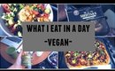 WHAT I EAT IN A DAY! | VEGAN STUDENT LIFE | LoveFromDanica