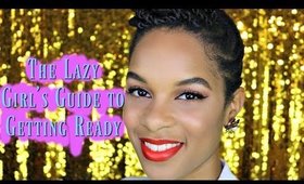 LAZY GIRL'S GUIDE TO GETTING READY | KENYA HUNT