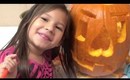 TURNING MY CAT INTO A PUMPKIN! (Itty Bitty Vlog #2)