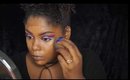 Colorful Affordable Makeup Tutorial | Shakirahhsays