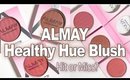 ALMAY Healthy Hue Blush Review & Demo of each shade