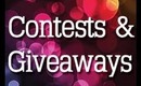 Contests and Giveaways!
