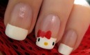 Hello Kitty French Nails