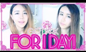 Go dark for 24 hours | Change your hair colour for 1 day! | Hair adventures!