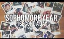 Sophomore Year | 1 Second a Day